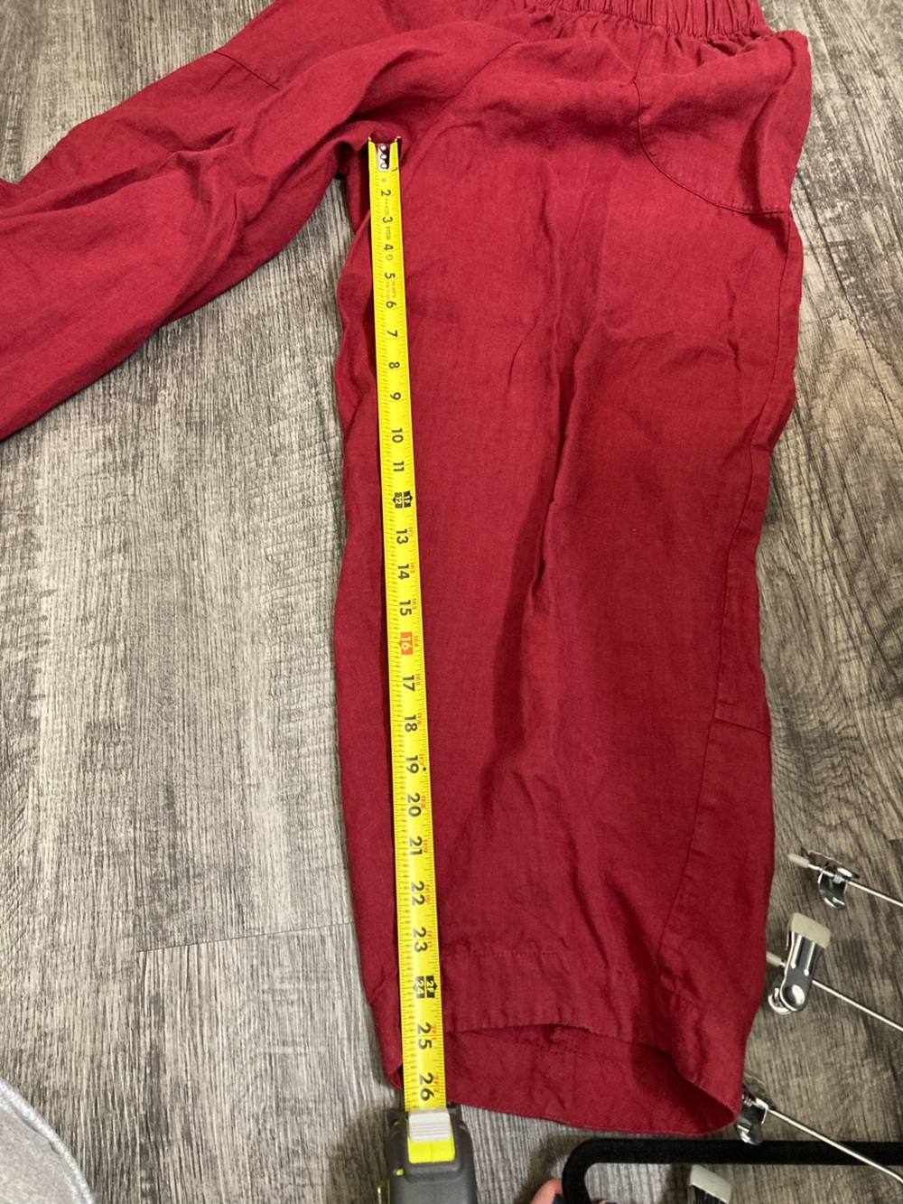 Flax linen parachute pants small - Picture 10 of 11